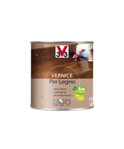 Vernice per legno effetto satinato, incolore - 0,5 litri